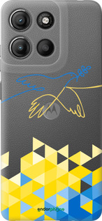 Силиконовый чехол Птица мира для Motorola Moto G15 Power - 5231u-4044 изображение 