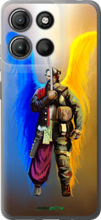 Силиконовый чехол Воин-Ангел для Motorola Moto G15 Power - 5317u-4044 изображение 