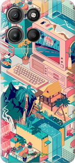 Силиконовый чехол № 5393 для Motorola Moto G15 Power - 5393u-4044 изображение 