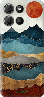 Силіконовий чехол Захід гори для Motorola Moto G15 Power - 5434u-4044 изображение 