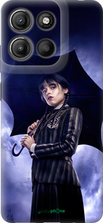 Силиконовый чехол Wednesday v2 для Motorola Moto G15 Power - 5516u-4044 изображение 