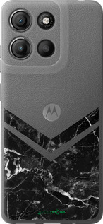 Силиконовый чехол Мраморный шеврон для Motorola Moto G15 Power - 5570u-4044 изображение 