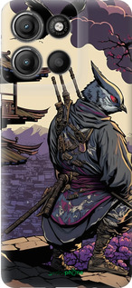 Силиконовый чехол Птица воин для Motorola Moto G15 Power - 5587u-4044 изображение 