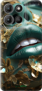 Силиконовый чехол Губы 2 для Motorola Moto G15 Power - 5667u-4044 изображение 