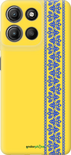 Силіконовий чехол Вишиванка 4 для Motorola Moto G15 Power - 569u-4044 изображение 