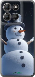 Силиконовый чехол 'Снеговик' для Motorola Moto G15 Power изображение 7
