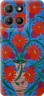 Силиконовый чехол Примаченко для Motorola Moto G15 Power - 5909u-4044 изображение 