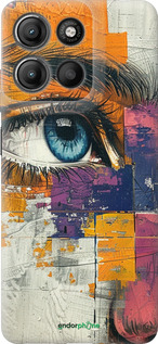 Силіконовий чехол Кольорова фреска для Motorola Moto G15 Power - 6032u-4044 изображение 