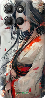 Силіконовий чехол Кіцуне для Motorola Moto G15 Power - 6073u-4044 изображение 