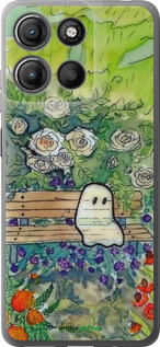 Силиконовый чехол Призрак 3 для Motorola Moto G15 Power - 6248u-4044 изображение 