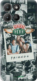 Силиконовый чехол Друзья для Motorola Moto G15 Power - 6276u-4044 изображение 