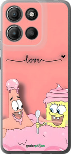 Силіконовий чехол Спанч Боб для Motorola Moto G15 Power - 6282u-4044 изображение 