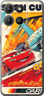 Силіконовий чехол Тачки для Motorola Moto G15 Power - 6288u-4044 изображение 