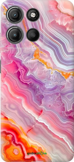 Силіконовий чехол Мрамор 2 для Motorola Moto G15 Power - 6307u-4044 изображение 