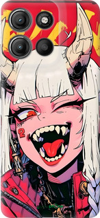 Силиконовый чехол Аниме демон для Motorola Moto G15 Power - 6308u-4044 изображение 