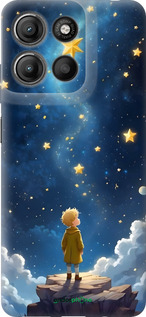 Силиконовый чехол Маленький принц для Motorola Moto G15 Power - 6326u-4044 изображение 