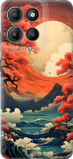 Силиконовый чехол Природа японии для Motorola Moto G15 Power - 6327u-4044 изображение 