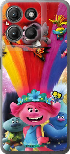 Силиконовый чехол Троли для Motorola Moto G15 Power - 6343u-4044 изображение 