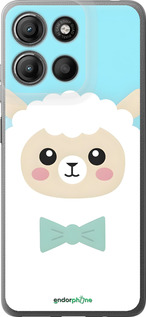 Силиконовый чехол Милый барашек для Motorola Moto G15 Power - 6355u-4044 изображение 