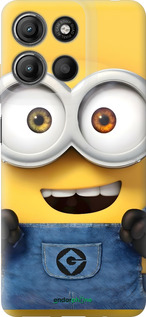 Силиконовый чехол Миньон для Motorola Moto G15 Power - 6389u-4044 изображение 