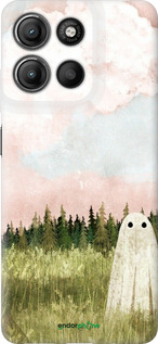 Силиконовый чехол Привидение для Motorola Moto G15 Power - 6401u-4044 изображение 