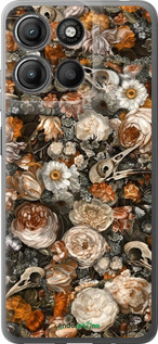 Силиконовый чехол В стиле барокко-мрачный для Motorola Moto G15 Power - 6404u-4044 изображение 