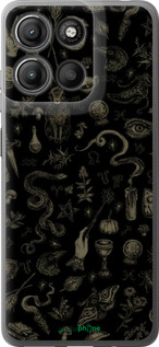 Силіконовий чехол Містичний колаж з травами та магічні символи для Motorola Moto G15 Power - 6428u-4044 изображение 
