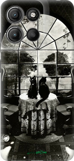 Силіконовий чехол Череп та коти для Motorola Moto G15 Power - 6432u-4044 изображение 