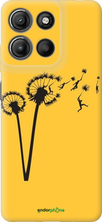 Силиконовый чехол Минимализм одуванчики для Motorola Moto G15 Power - 6449u-4044 изображение 