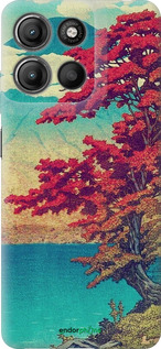 Силиконовый чехол С изображением природы для Motorola Moto G15 Power - 6469u-4044 изображение 