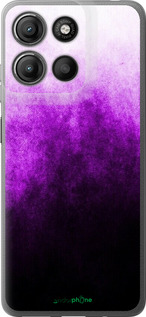 Силиконовый чехол Абстрактная композиция в фиолетовых тонах для Motorola Moto G15 Power - 6478u-4044 изображение 
