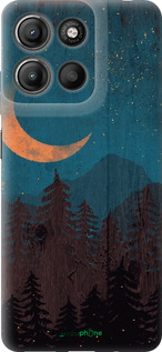 Силіконовий чехол Зоряний ліс для Motorola Moto G15 Power - 6480u-4044 изображение 