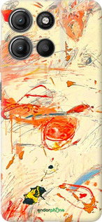 Силіконовий чехол Динамічна картина з хаотичними мазками для Motorola Moto G15 Power - 6540u-4044 изображение 