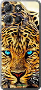 Силиконовый чехол Леопард для Motorola Moto G15 Power - 6611u-4044 изображение 