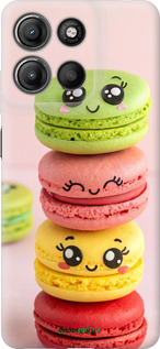 Силиконовый чехол Печенье для Motorola Moto G15 Power - 6693u-4044 изображение 