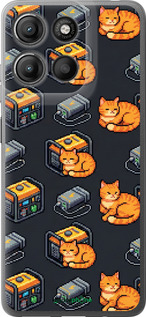 Силиконовый чехол Autonomous Zone для Motorola Moto G15 Power - 6771u-4044 изображение 