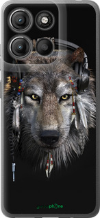 Силиконовый чехол Волк-меломан для Motorola Moto G15 Power - 875u-4044 изображение 