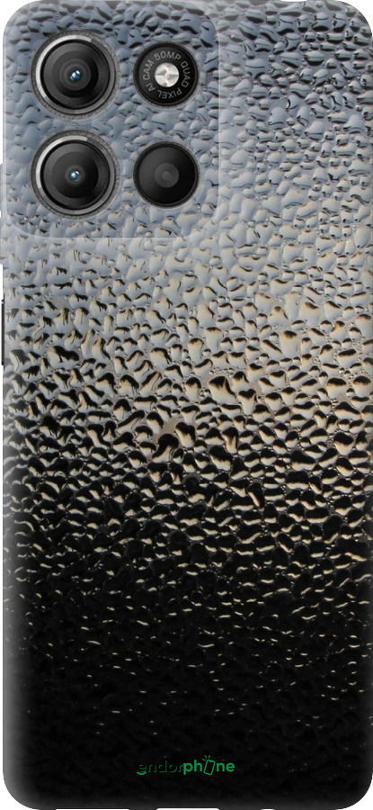 Силиконовый чехол Мокрое стекло для Motorola Moto G15 Power - 245u-4044 изображение 