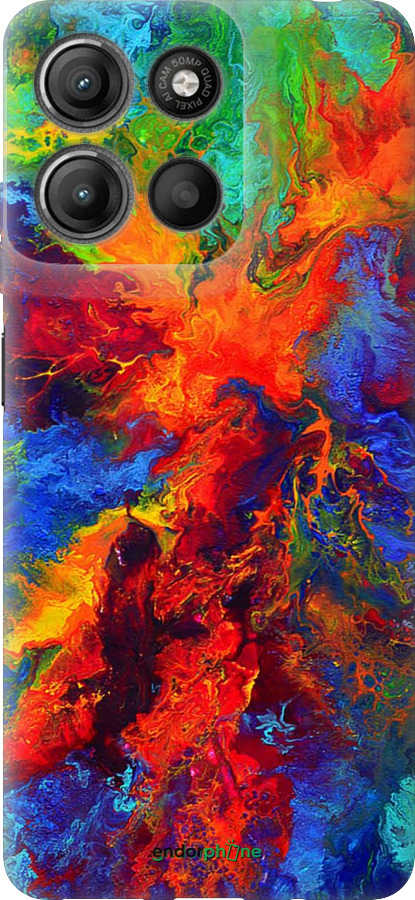 Силіконовий чехол Акварель на полотні для Motorola Moto G15 Power - 4150u-4044 изображение 