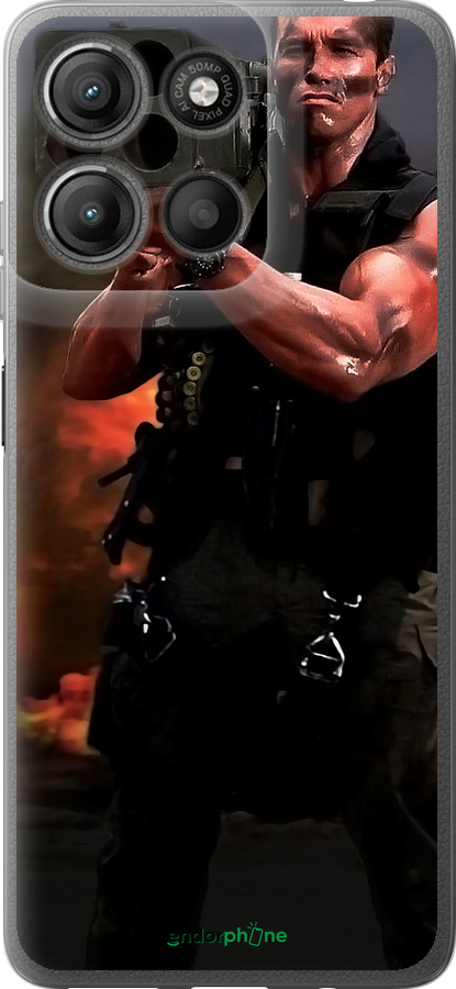 Силиконовый чехол Базука для Motorola Moto G15 Power - 4564u-4044 изображение 