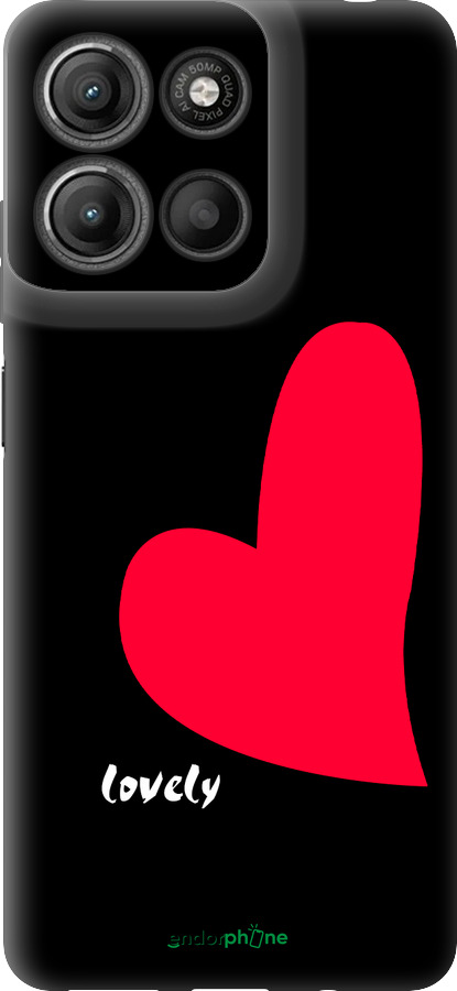 Силиконовый чехол Lovely для Motorola Moto G15 Power - 4580u-4044 изображение 