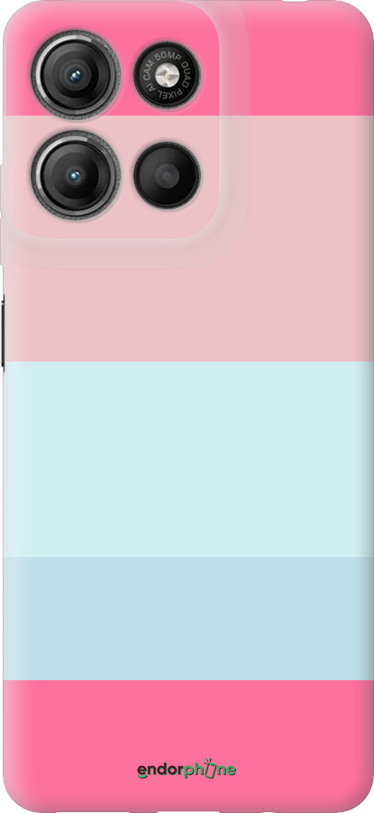 Силіконовий чехол Смуги1 для Motorola Moto G15 Power - 4589u-4044 изображение 