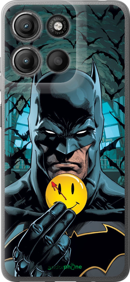 Силиконовый чехол Бэтмен 2 для Motorola Moto G15 Power - 4679u-4044 изображение 