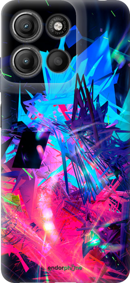 Силіконовий чехол Абстрактний чохол для Motorola Moto G15 Power - 4681u-4044 изображение 