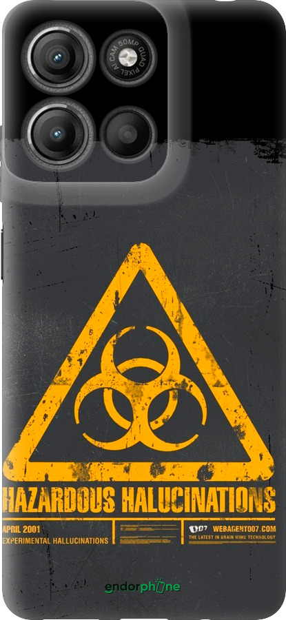 Силиконовый чехол biohazard 28 для Motorola Moto G15 Power - 4846u-4044 изображение 