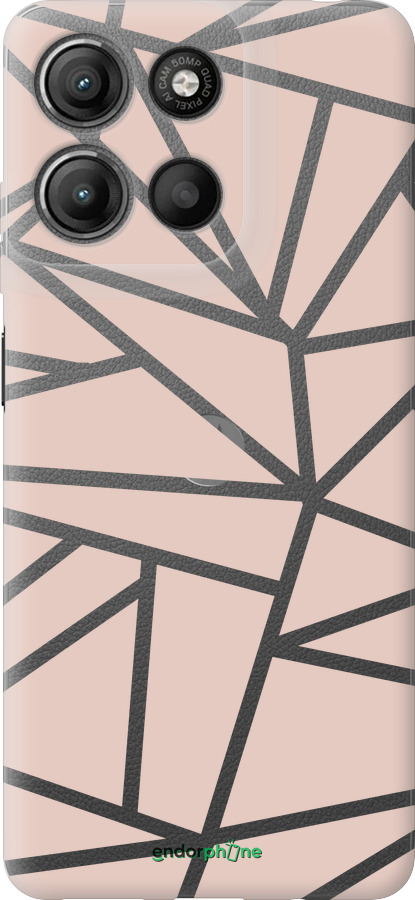 Силиконовый чехол Абстракция 2 для Motorola Moto G15 Power - 4872u-4044 изображение 