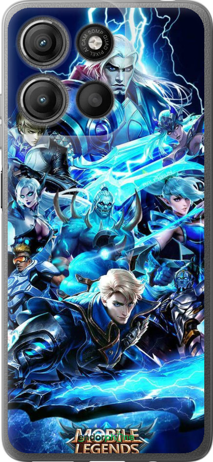 Силиконовый чехол № 5374 для Motorola Moto G15 Power - 5374u-4044 изображение 