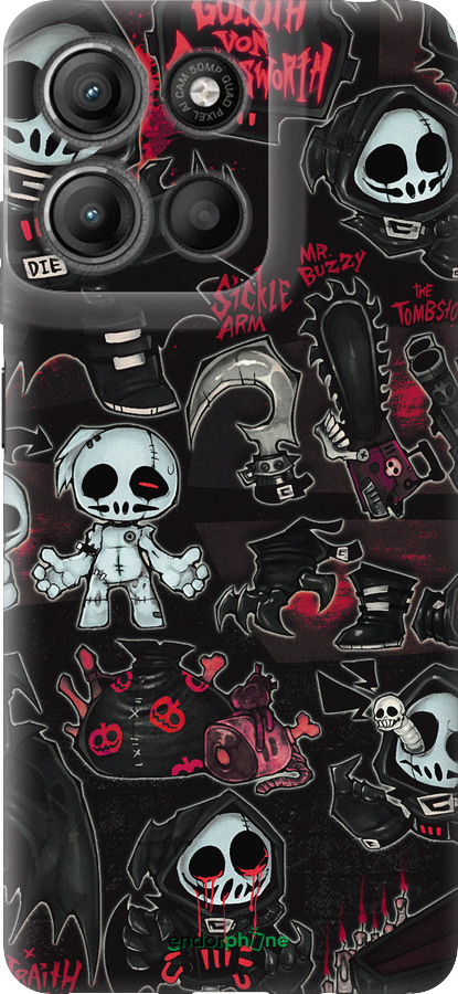 Силиконовый чехол № 5380 для Motorola Moto G15 Power - 5380u-4044 изображение 