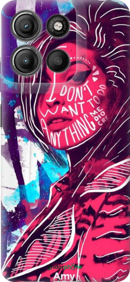 Силиконовый чехол Эми для Motorola Moto G15 Power - 5381u-4044 изображение 