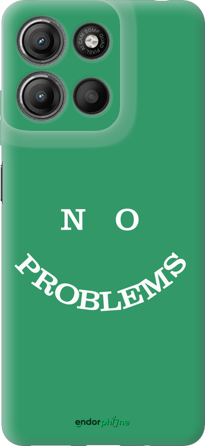 Силиконовый чехол No Problems для Motorola Moto G15 Power - 5573u-4044 изображение 